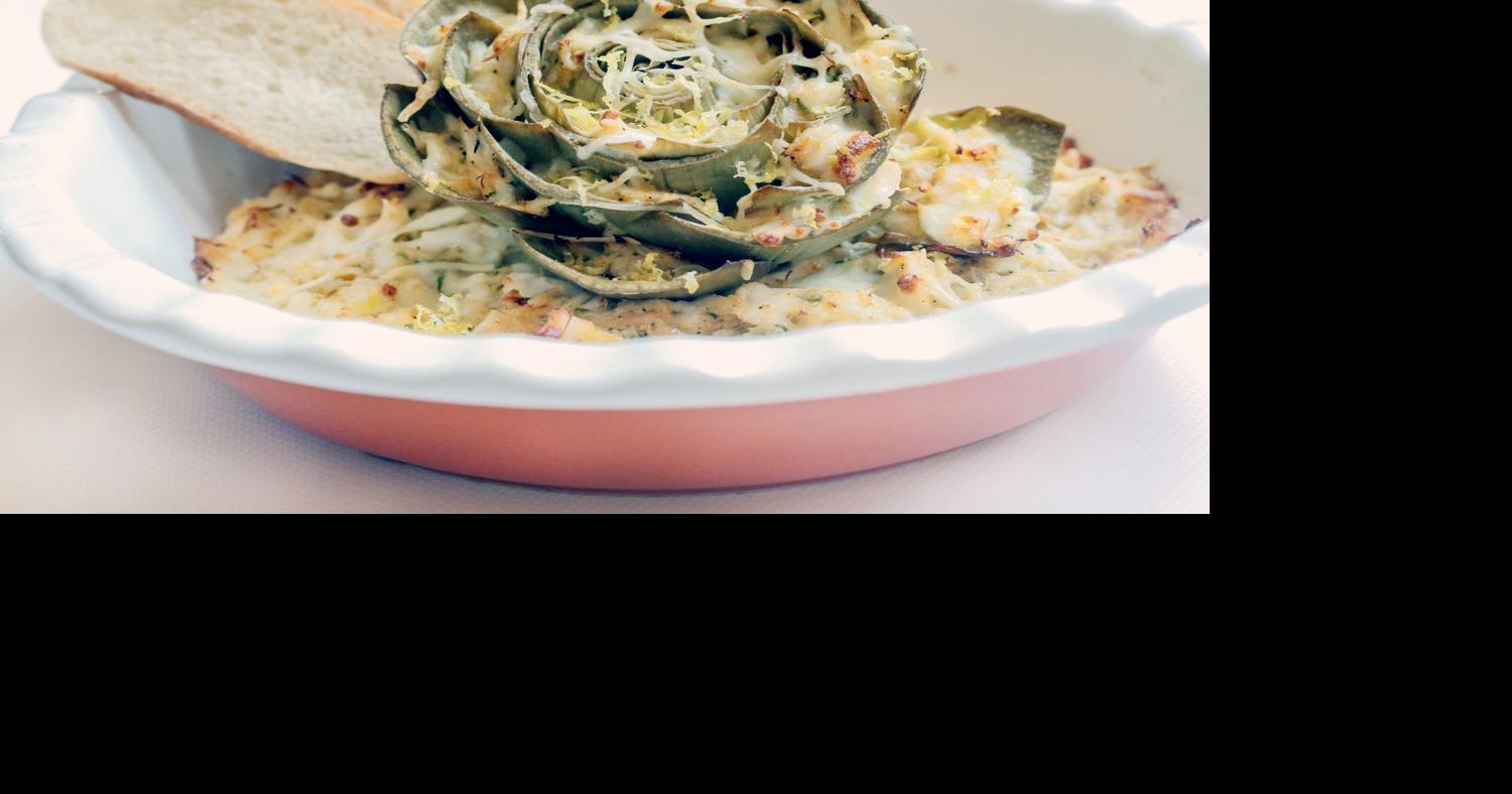 Ready in Five Crab Stuffed Artichokes