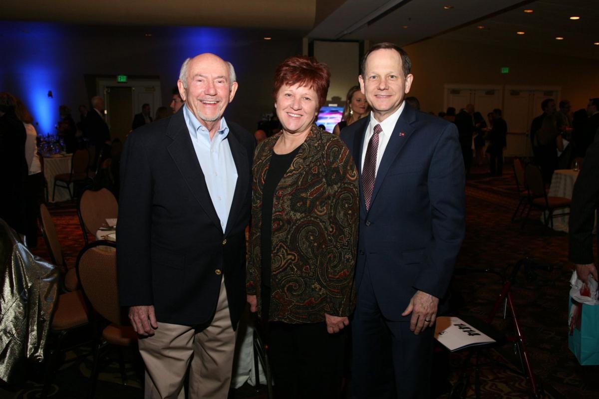 Joe and Kim Adorjan, Mayor Francis Slay
