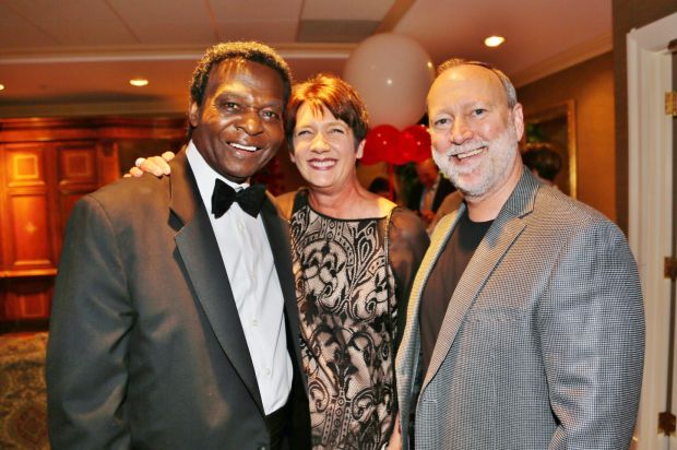 Lori Bergman, Mike Shannon, Jackie and Lou Brock, Ted Savage, Red