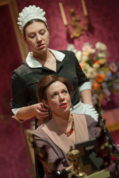 "The Maids" by Upstream Theater presented at Kranzberg Arts Center in St. Louis, MO on Feb 16, 2012.