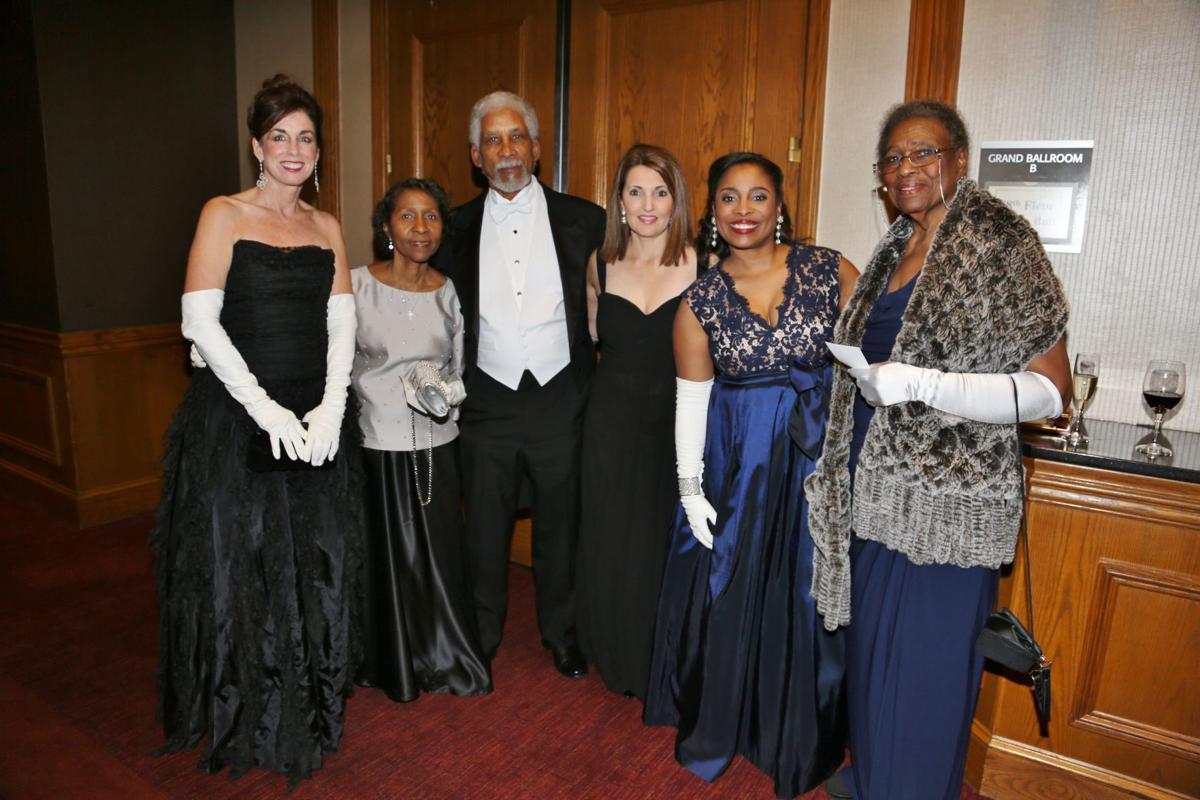 Margaret Wright, Debra and Carlos Lindo, Brigitte Underwood, Matuschka Briggs, Preola Briggs, Bebe and Mark Cusumano