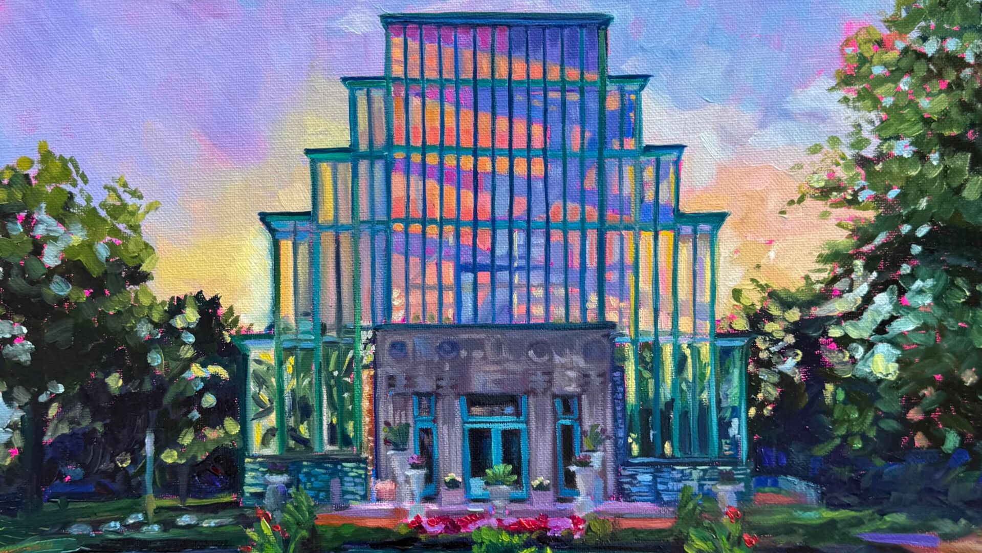 Jessica Neusitz brings vibrant color to St. Louis landmarks
