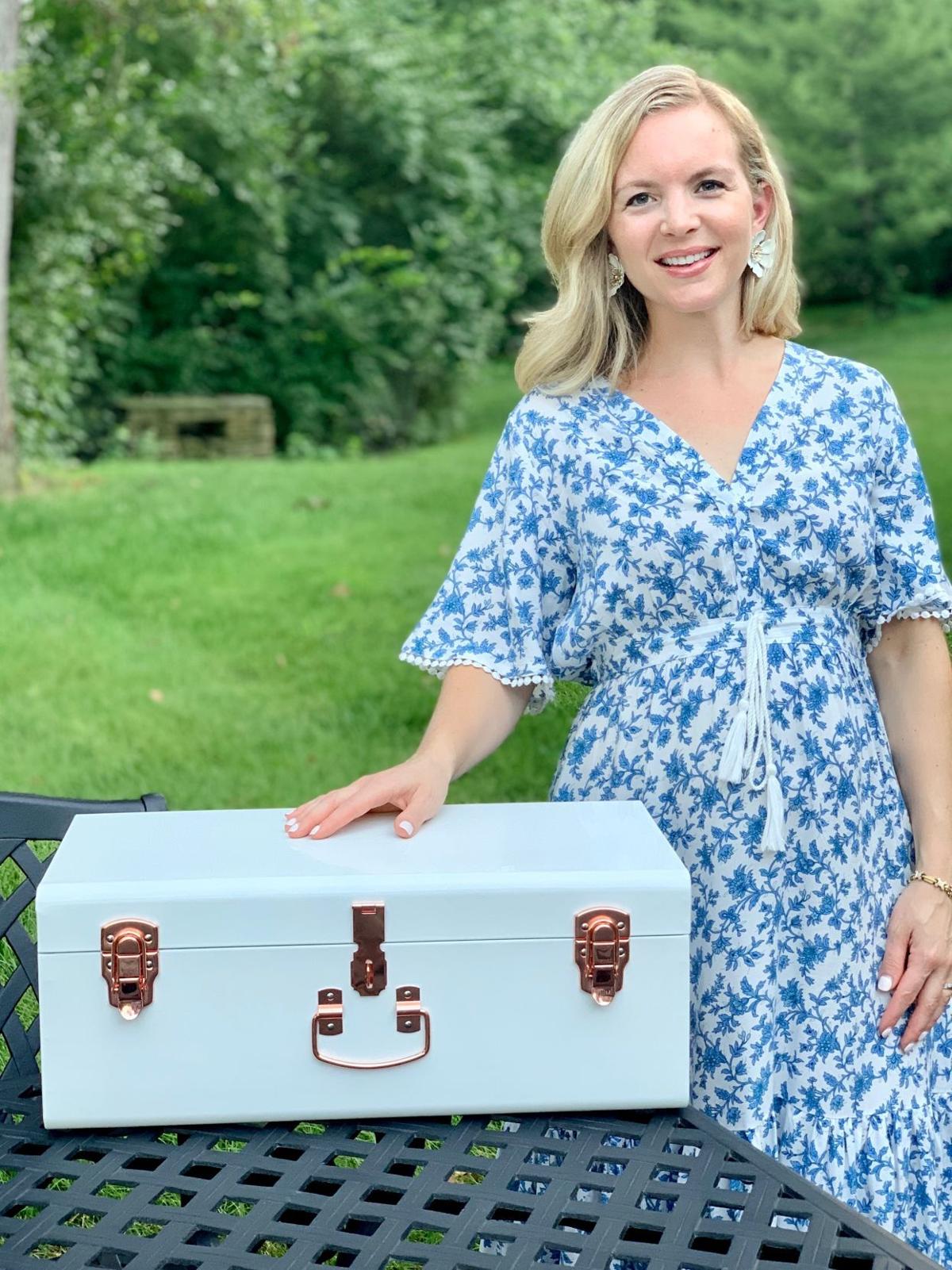 LadueBased Petite Keep Offers Stylish, Personalized Baby Keepsake Trunks