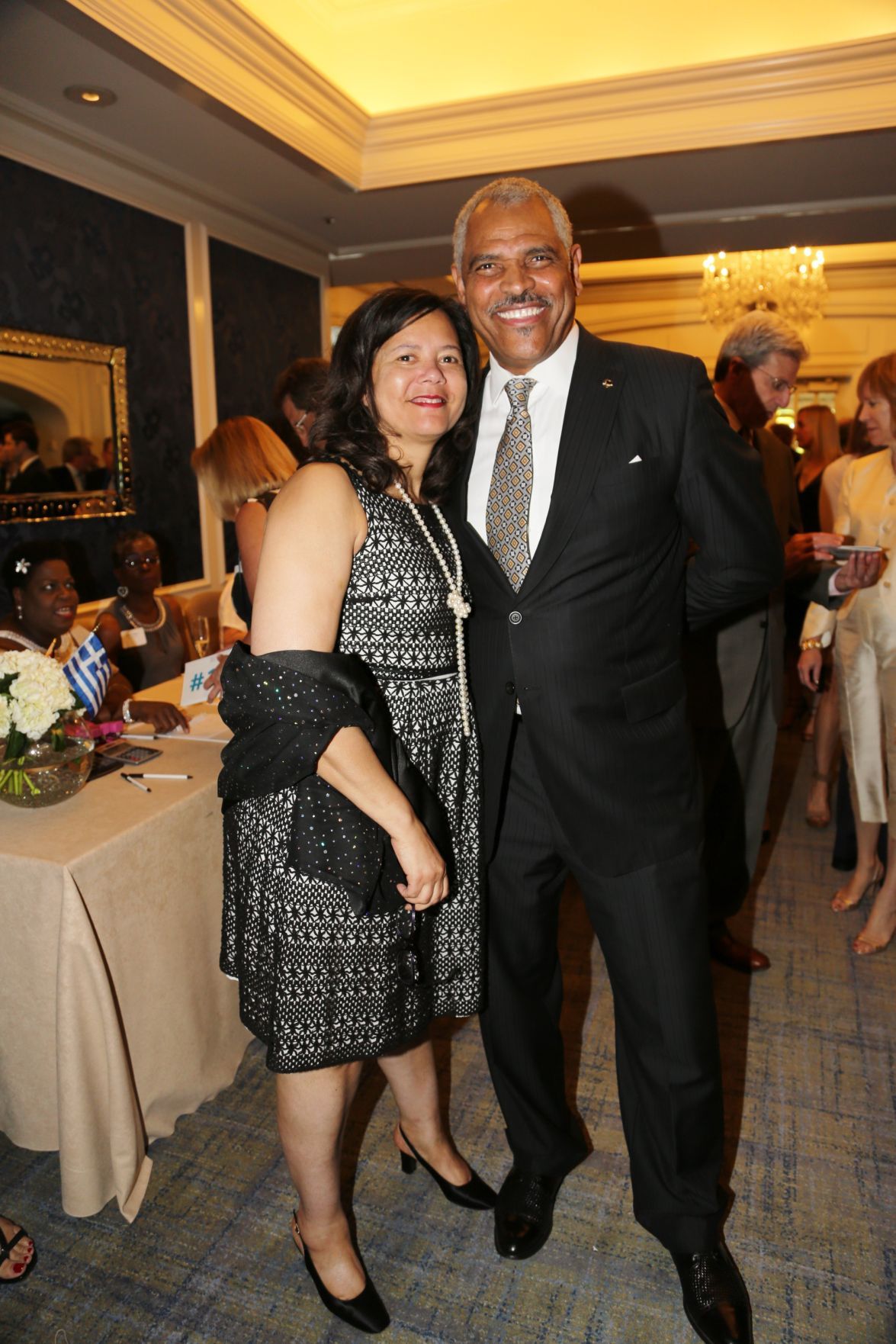 honorees, Hazel and Arnold Donald