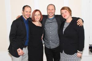 Jeff and Meagan Vines, Randy Vines, Amanda Clark