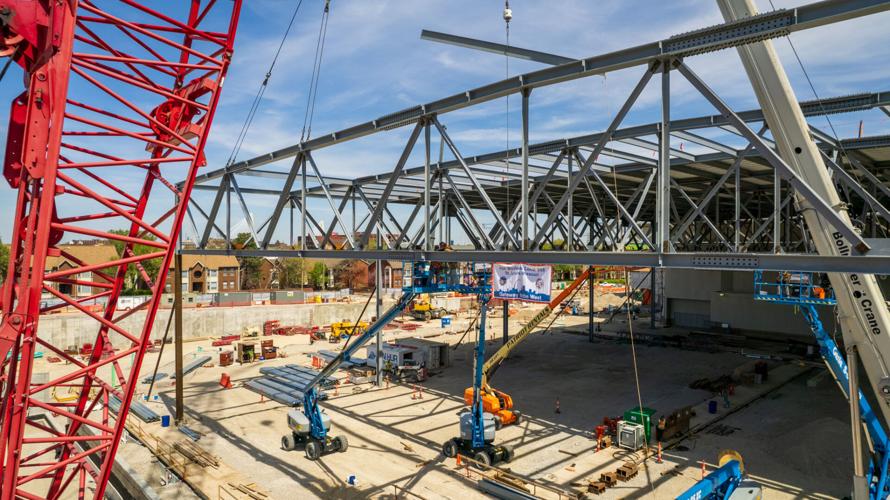 St. Louis convention center hits milestone before 2024 debut