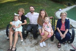 Kathy, Sage, Bob, Susanna, Alice and Mary Kay Menees