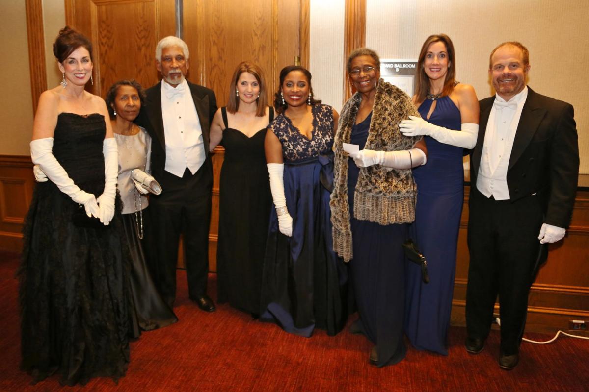 Margaret Wright, Debra and Carlos Lindo, Brigitte Underwood, Matuschka Briggs, Preola Briggs, Bebe and Mark Cusumano