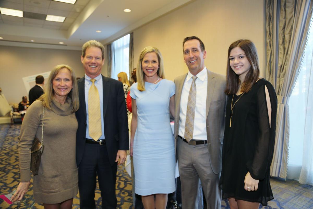 Deb and Jim Matush, Carrie and Larry and Emily Reuwer