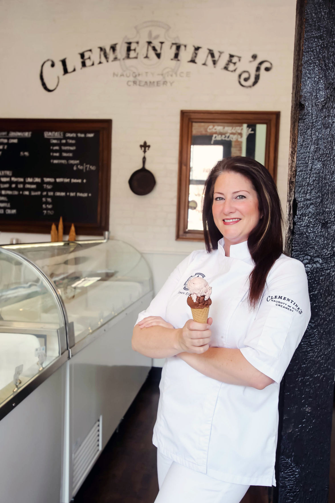 Green Gourmet Clementine’s Naughty and Nice Creamery Dining