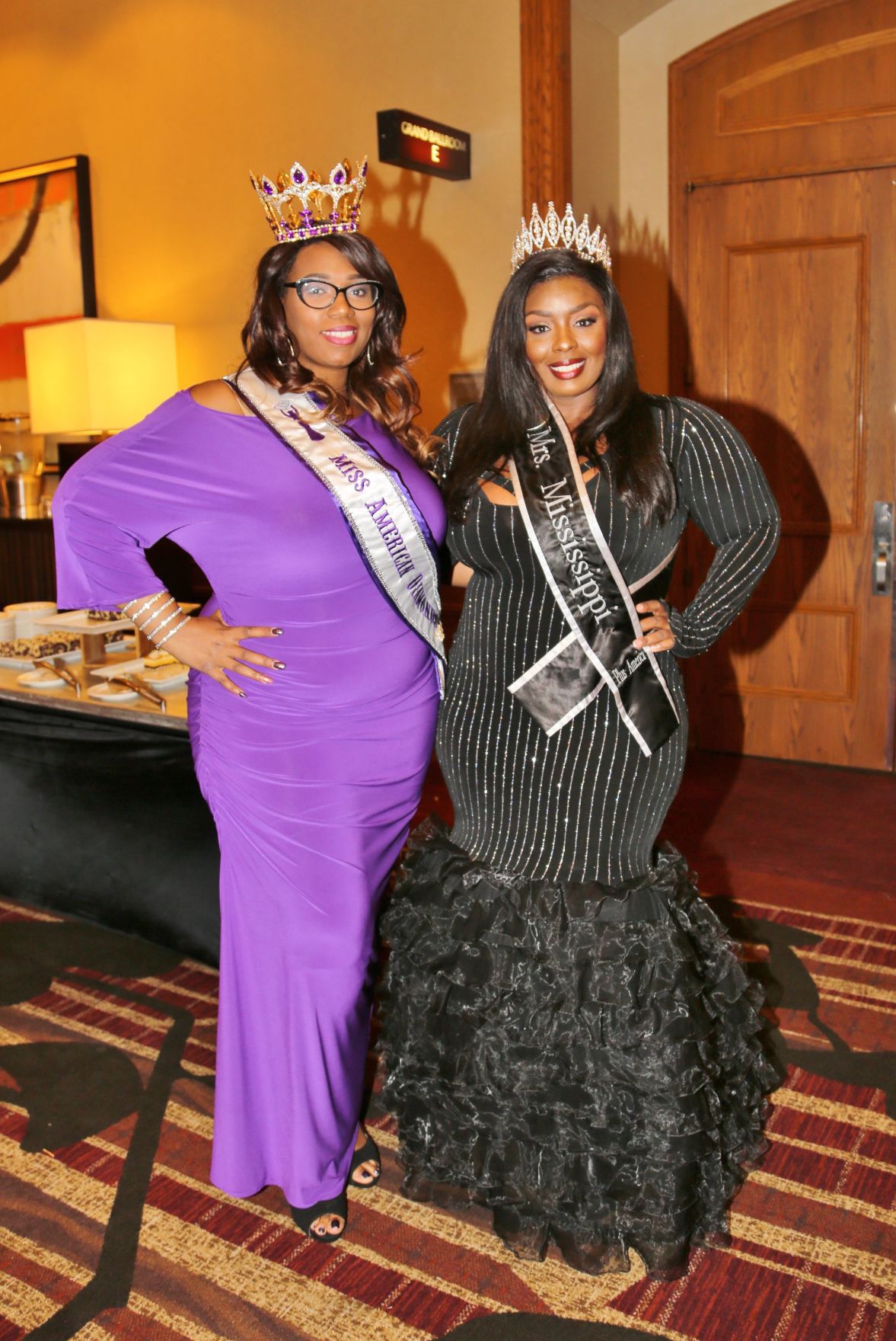 Alisha Phipps Miss American Diamonds, Lakesshia Slaughter Mrs. Mississippi Plus America