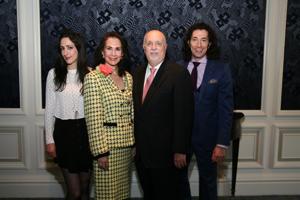 Samantha Sherman, Honoree Sheri and Don Sherman, Adam Sherman