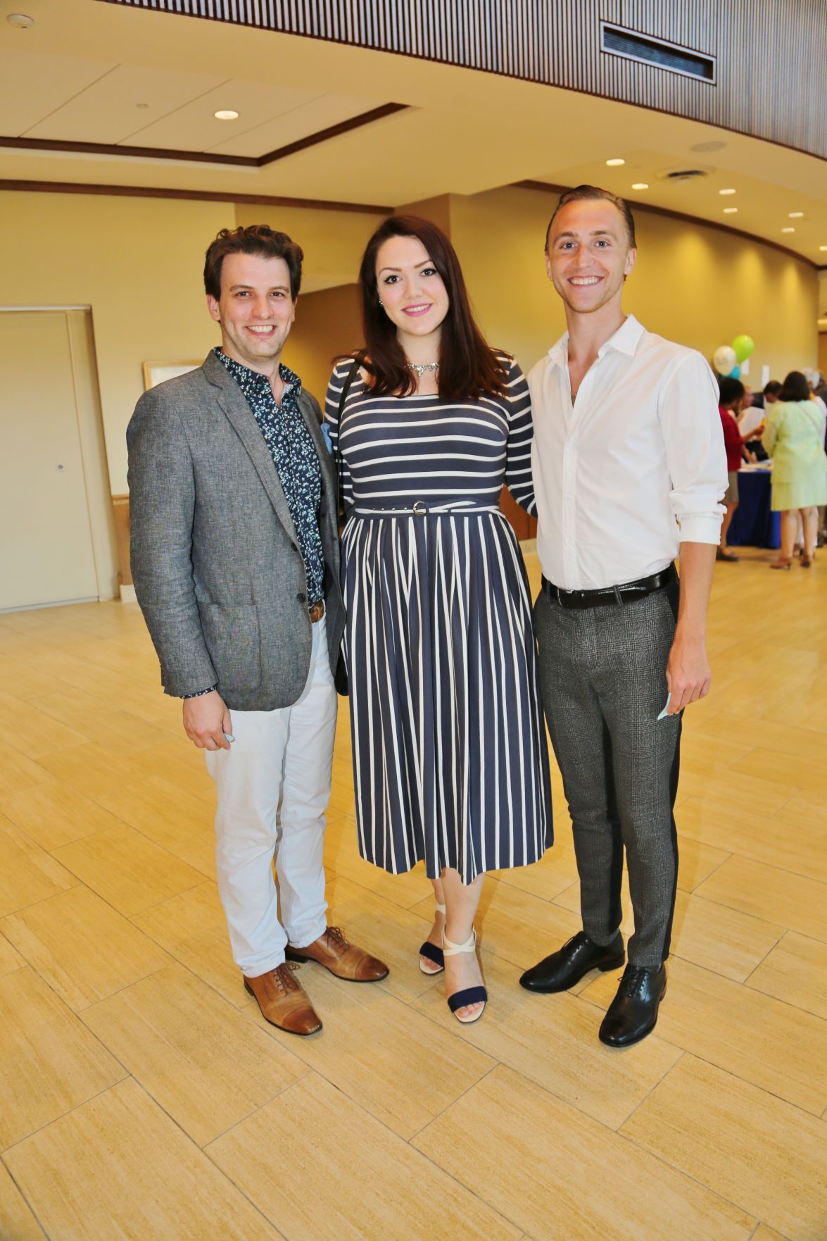 Evan Bavos, Mary Hollis Hundley, Dominik Belavy