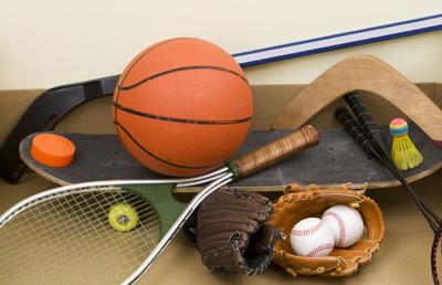Cleaning out the garage? Donate sports equipment here