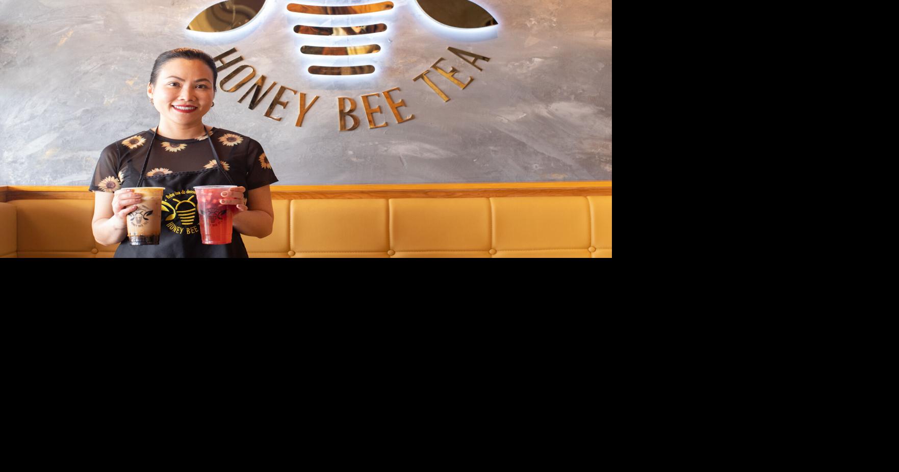 Honey Bee Tea in Manchester offers sweet treats including bubble tea