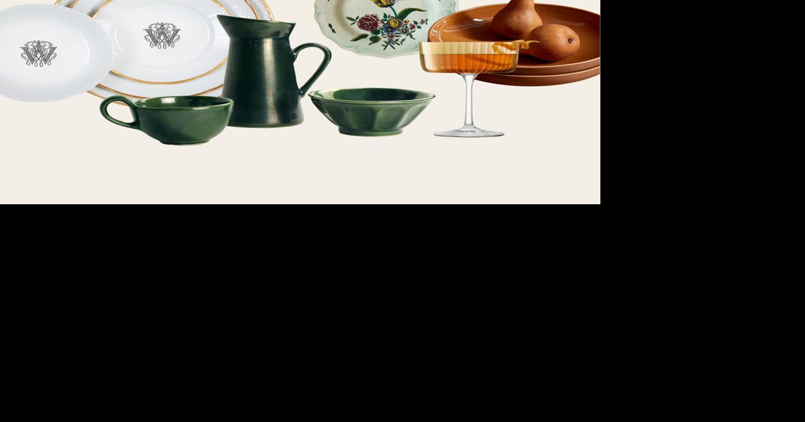 Elegant dinnerware and hosting utensils for a timeless table