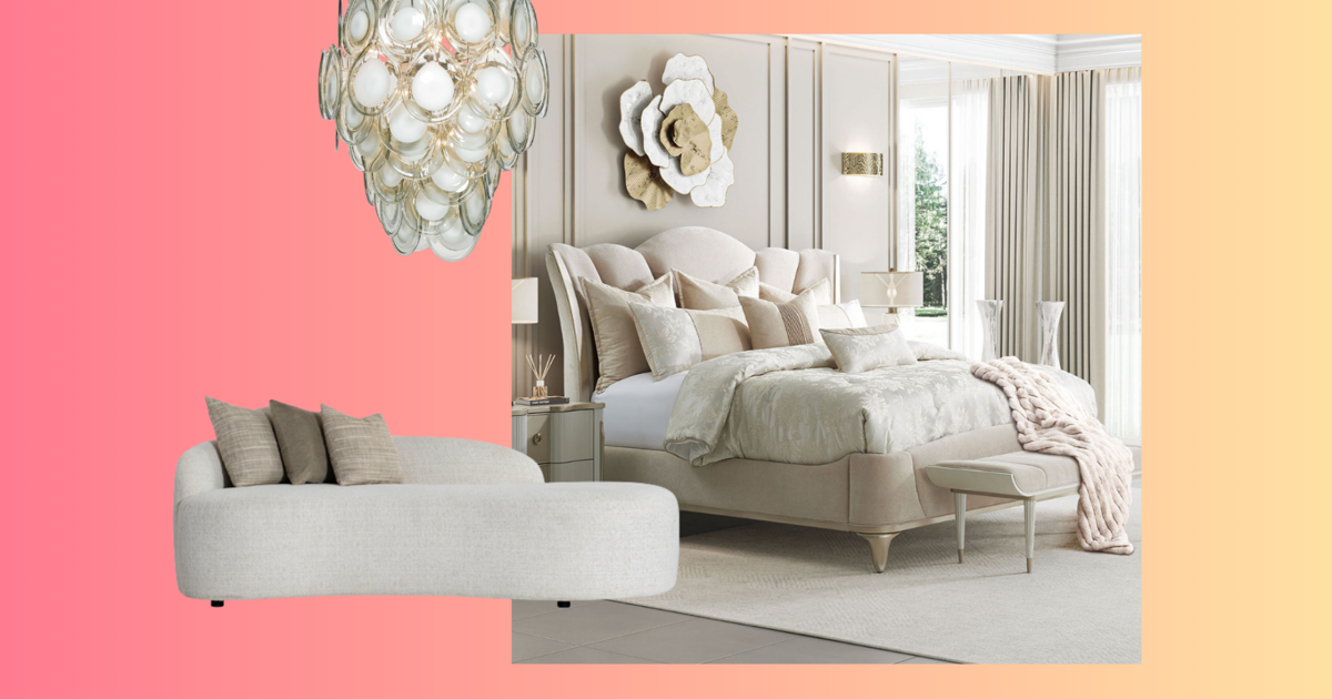 You’ll swoon over these 3 glamourous home furnishings
