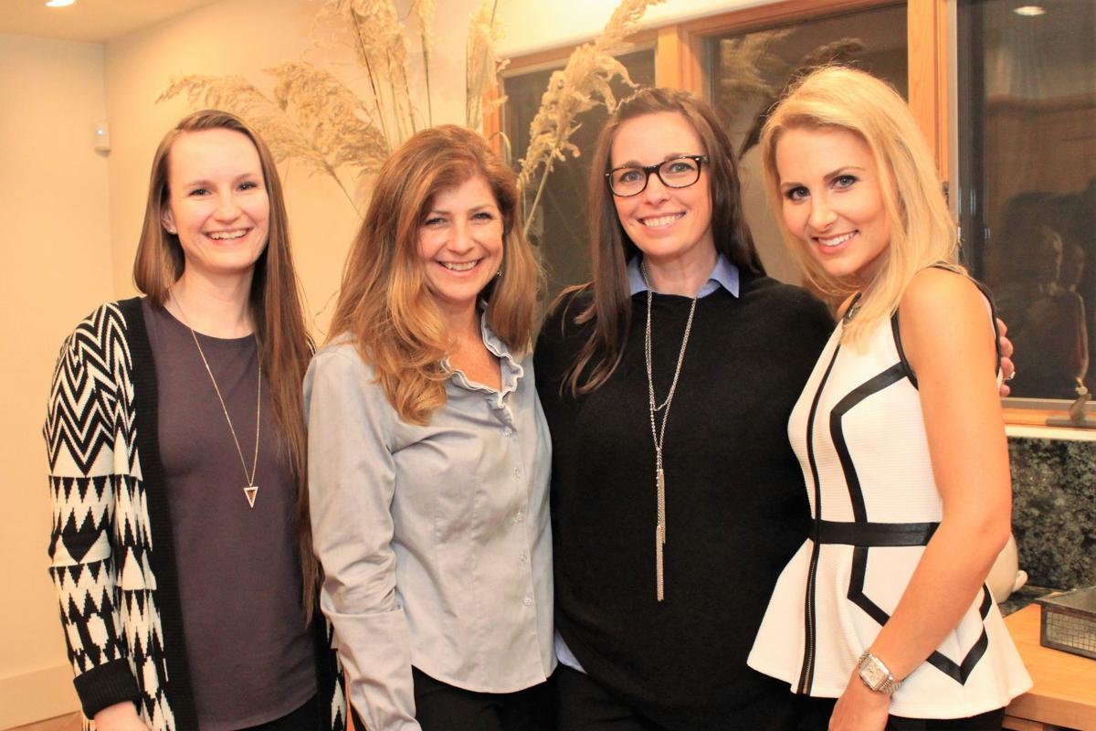 Rebecca Gretz, Laura Wirick, Kara Wagoner, Caitlin Clark