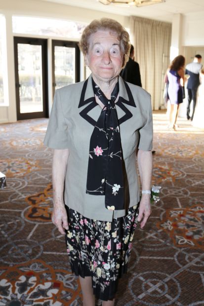 Mildred Newton longest volunteer