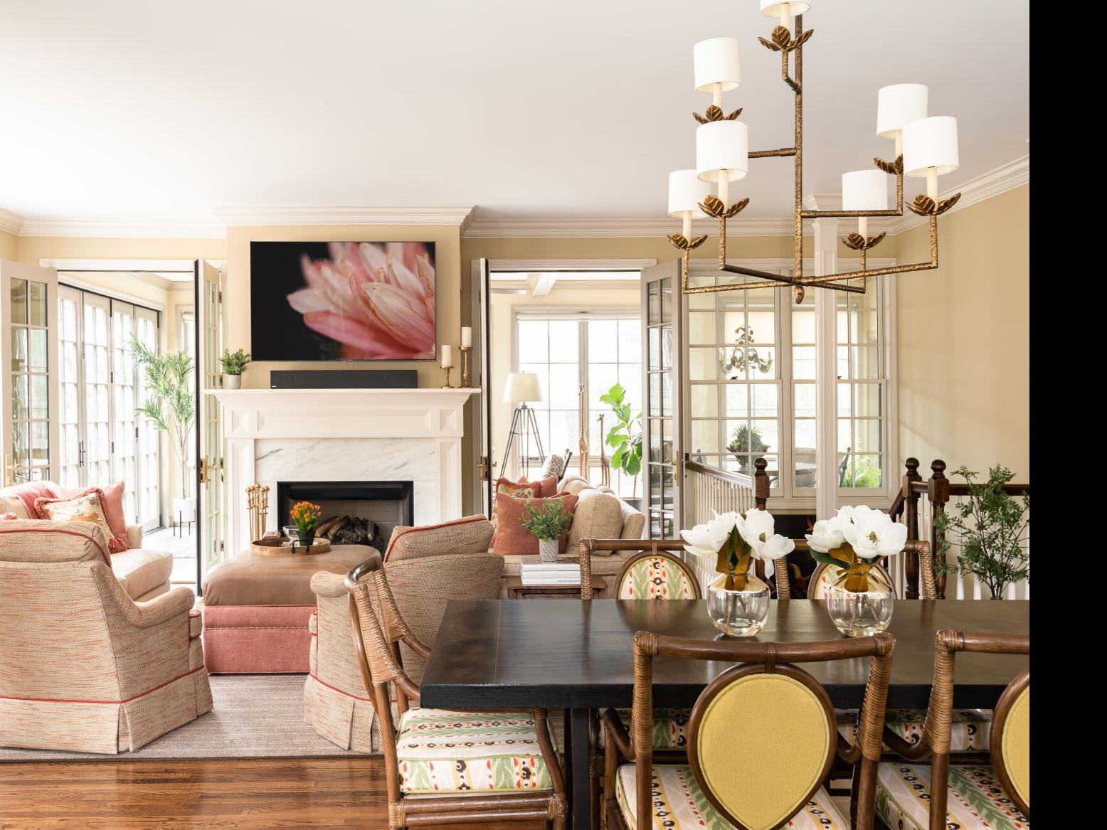Inside a Grandmillennial Home Glow-Up in Brentwood