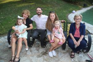 Kathy, Sage, Bob, Susanna, Alice and Mary Kay Menees