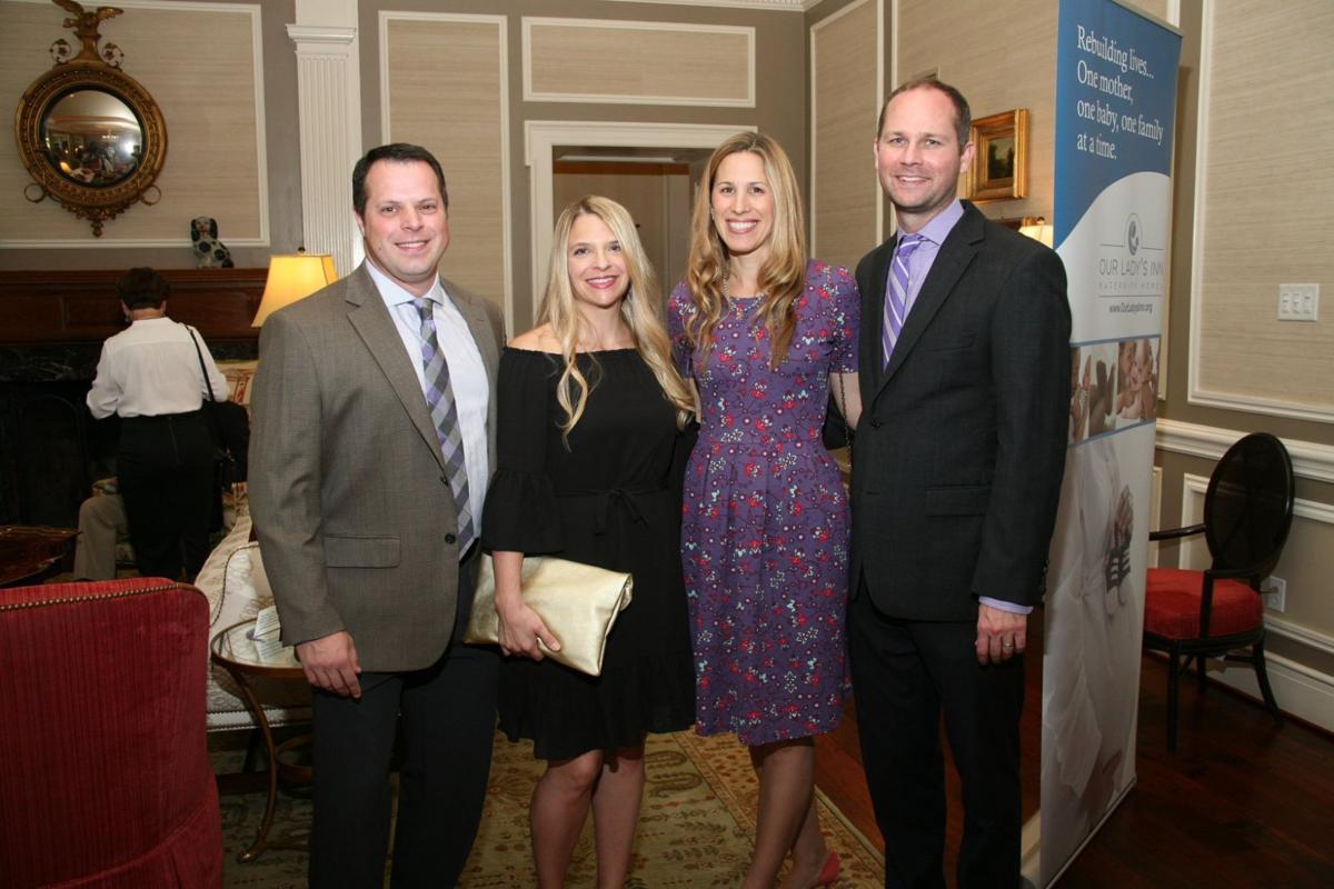 Andy and Brandy Forinash, Erin and Patrick Quigley