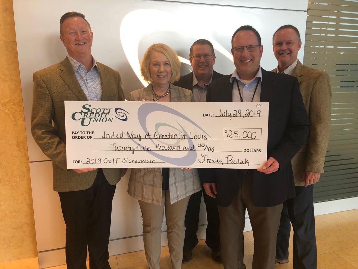 Scott Credit Union Donates to United Way of Greater St. Louis