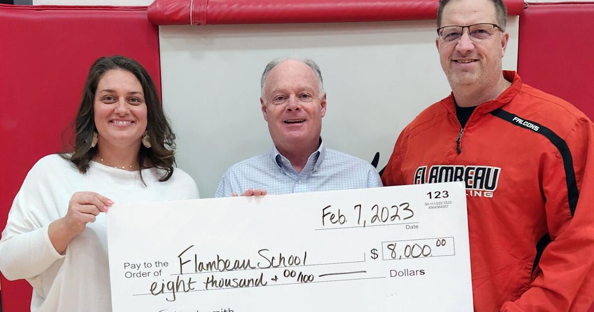Ladysmith Federal donation boosts athletic camera systems at Flambeau