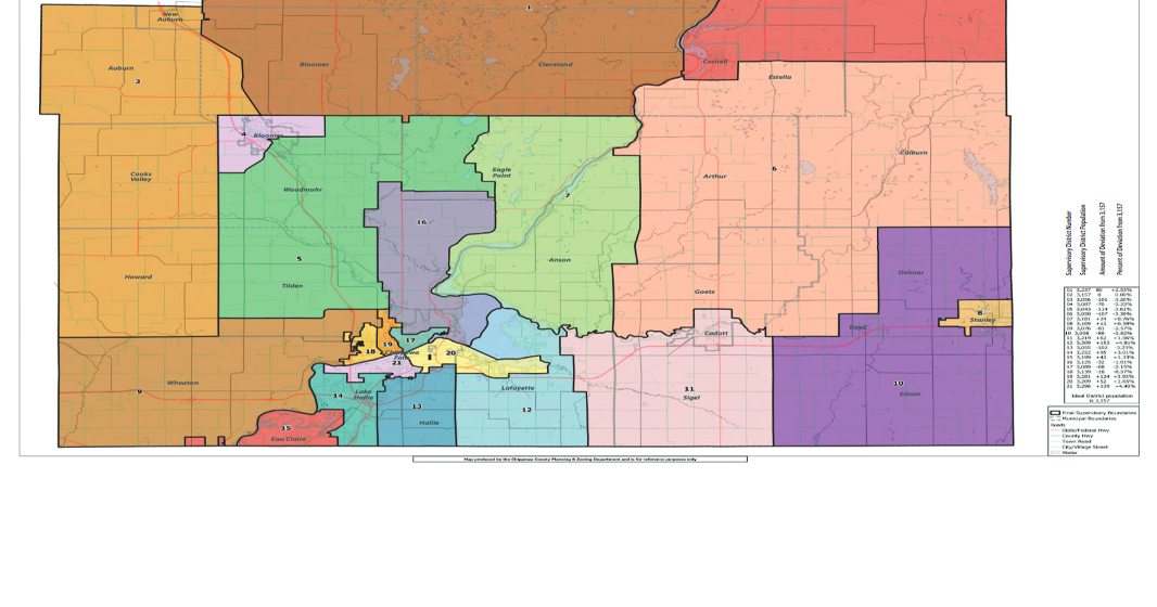 Chippewa County Board OKs adding 6 new supervisor districts Area News