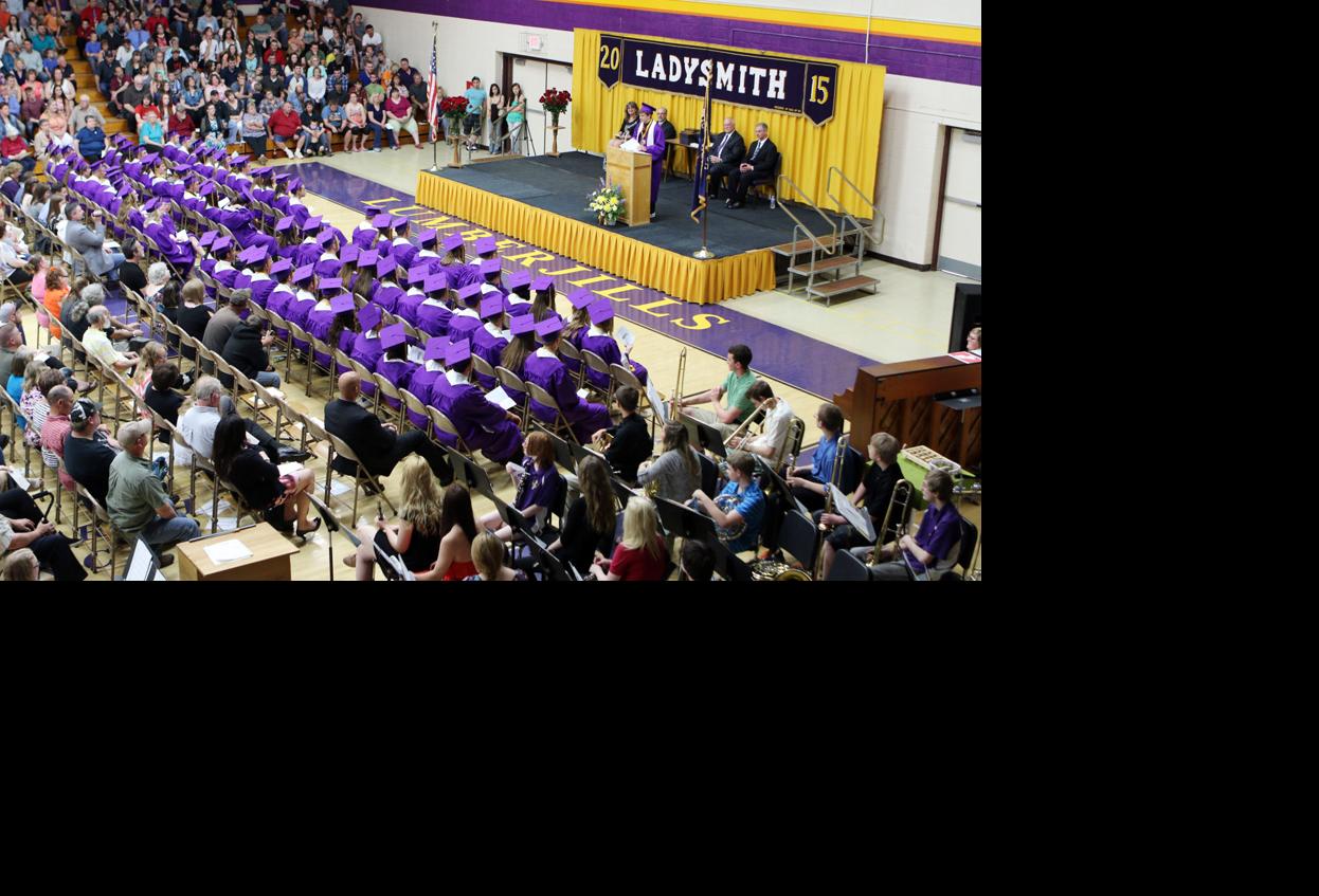 Ladysmith High School sends off Class of 2015 graduates News