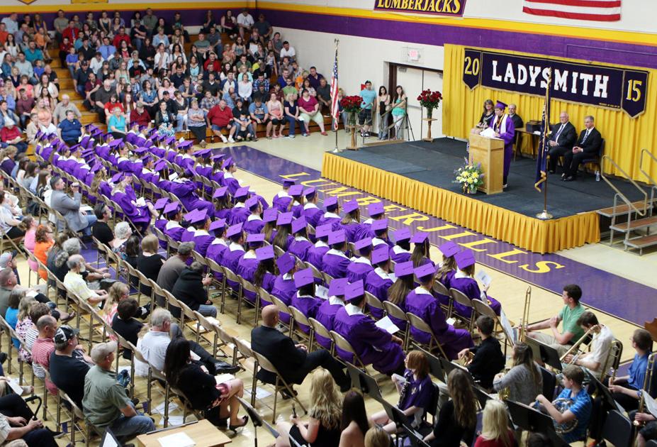 Ladysmith High School sends off Class of 2015 graduates News