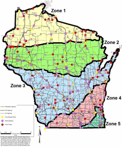 Frozen Road Law Expands Saturday Across Most Of Wisconsin Area News Ladysmithnews Com