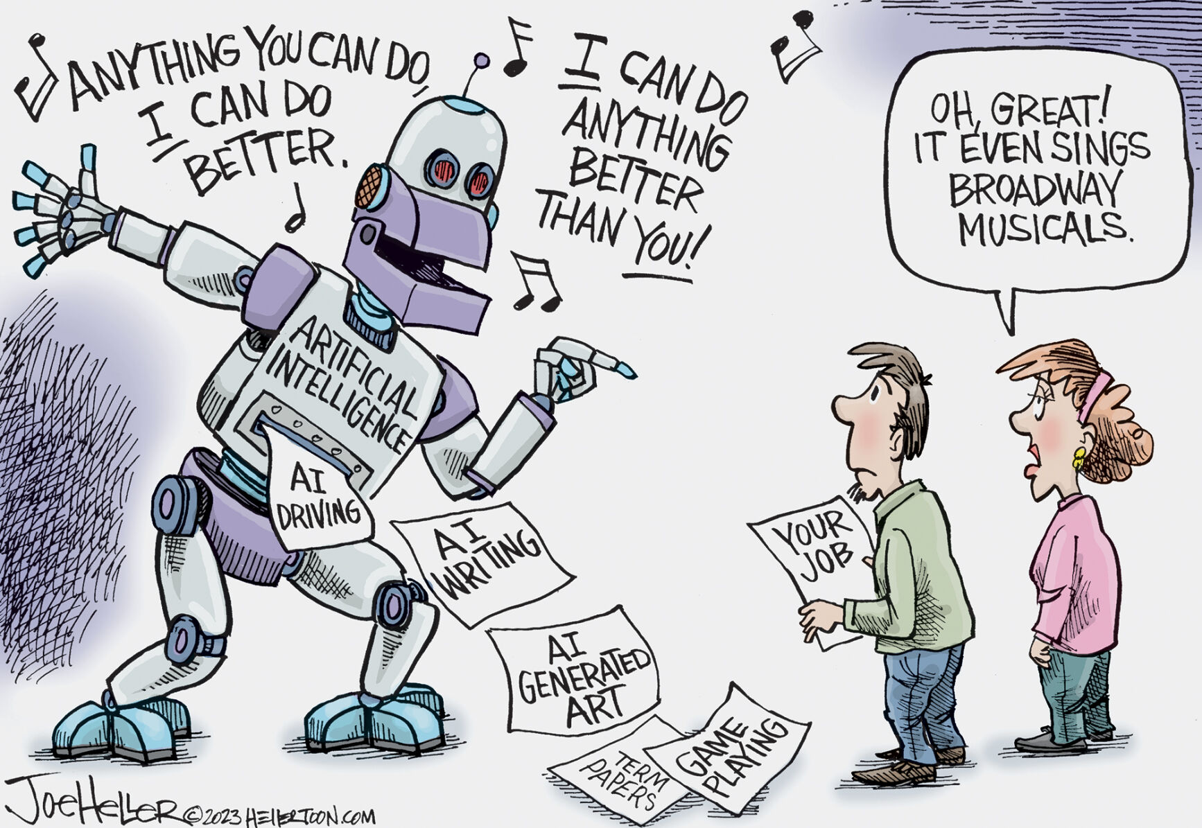 Artificial Intelligence | Editorial Cartoons | Ladysmithnews.com