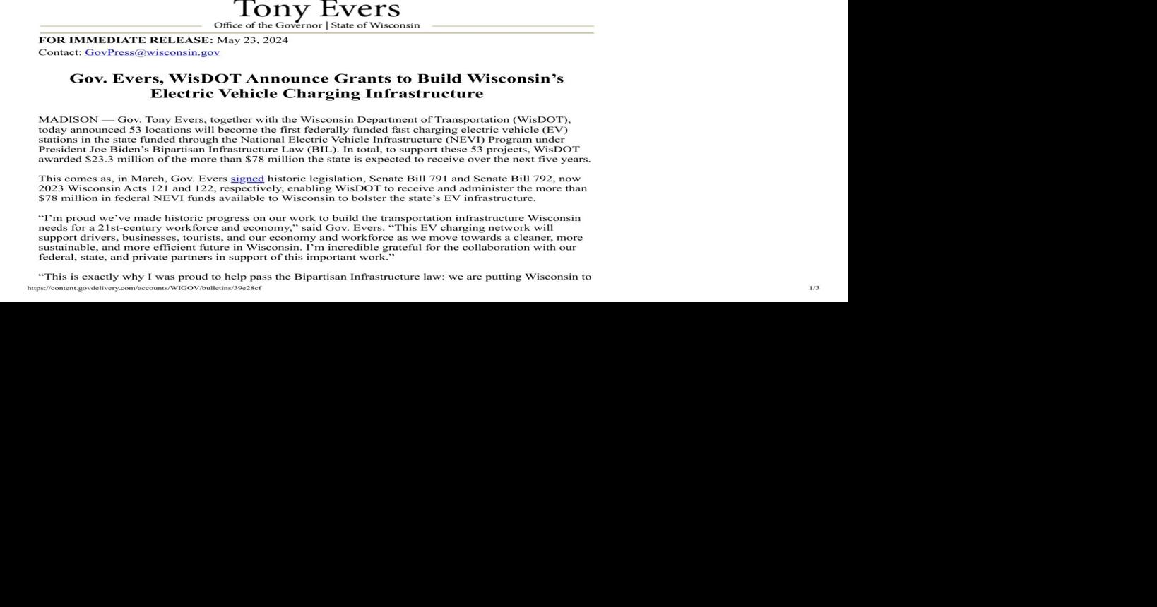 WEVI award press release | | ladysmithnews.com