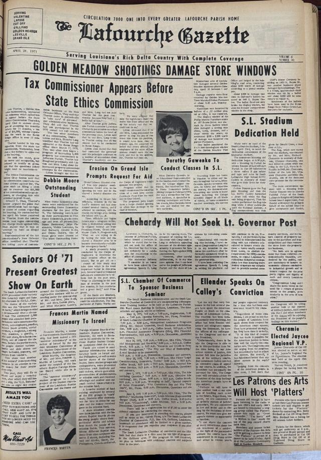 Your Lafourche Parish Newspaper