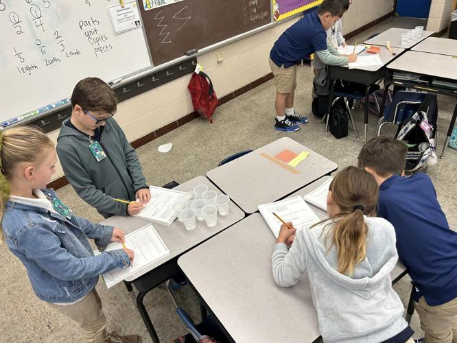 GALLERY North Larose Elementary School students have fun with math