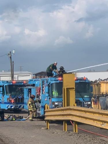 GALLERY + STORY: First responders put out fire at local scrap yard ...
