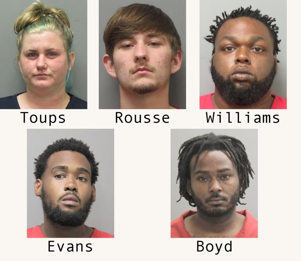 Authorities arrest 5 in South Lafourche area in drug investigation