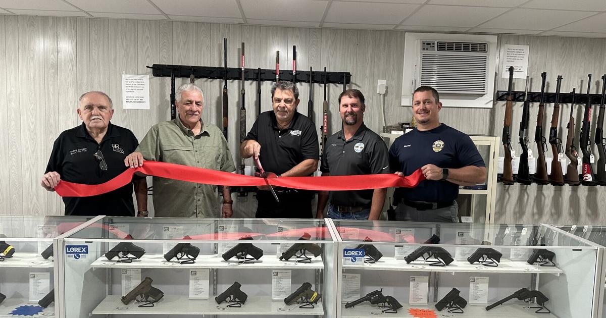 Local Firearms Store Holds Ribbon Cutting Ceremony | Human Interest ...