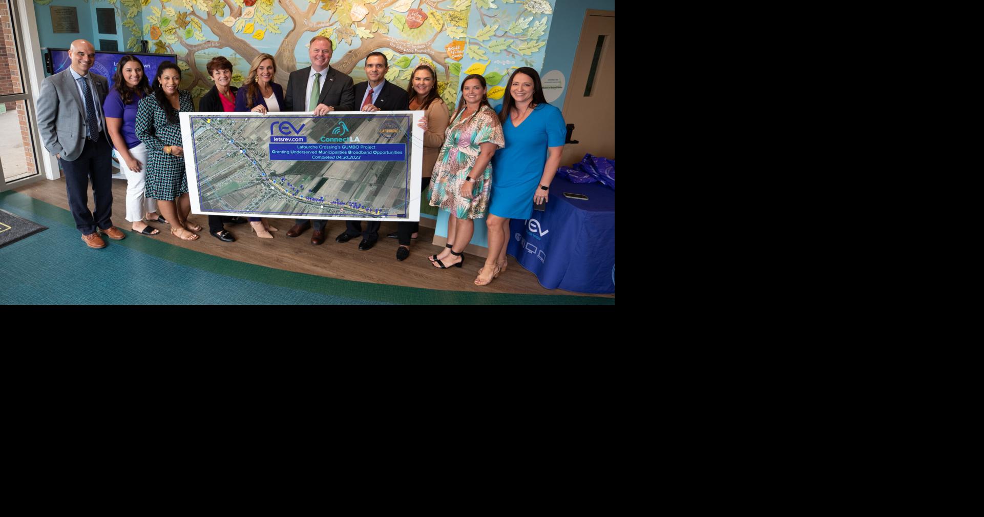 REV Celebrates Lafourche Crossing GUMBO Project with Gov. Edwards ...