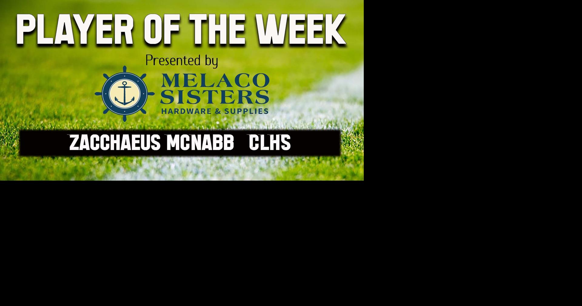 Melaco Sisters Hardware & Supplies Player of the Week Zacchaeus