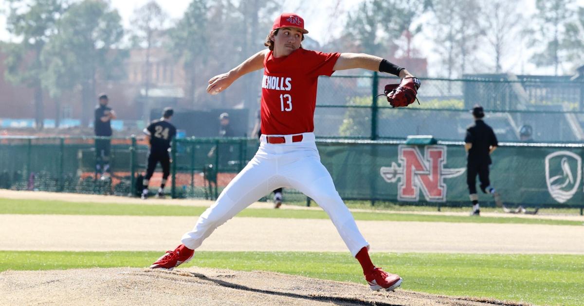 Nicholas Riley Baseball Nicholls standout named Collegiate Baseball Freshman Pitcher of the ...