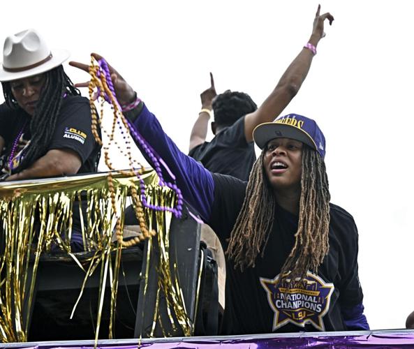 LSU's national championship women's team honored with parade Sports