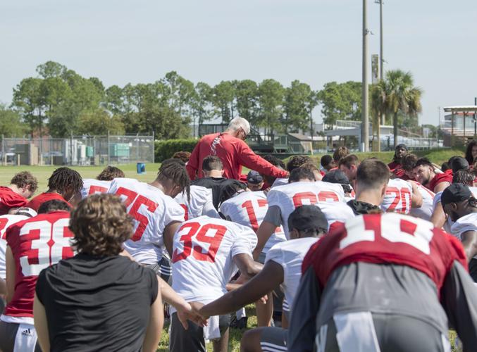 Nicholls State Football Team Kicks Off First Practice Sports