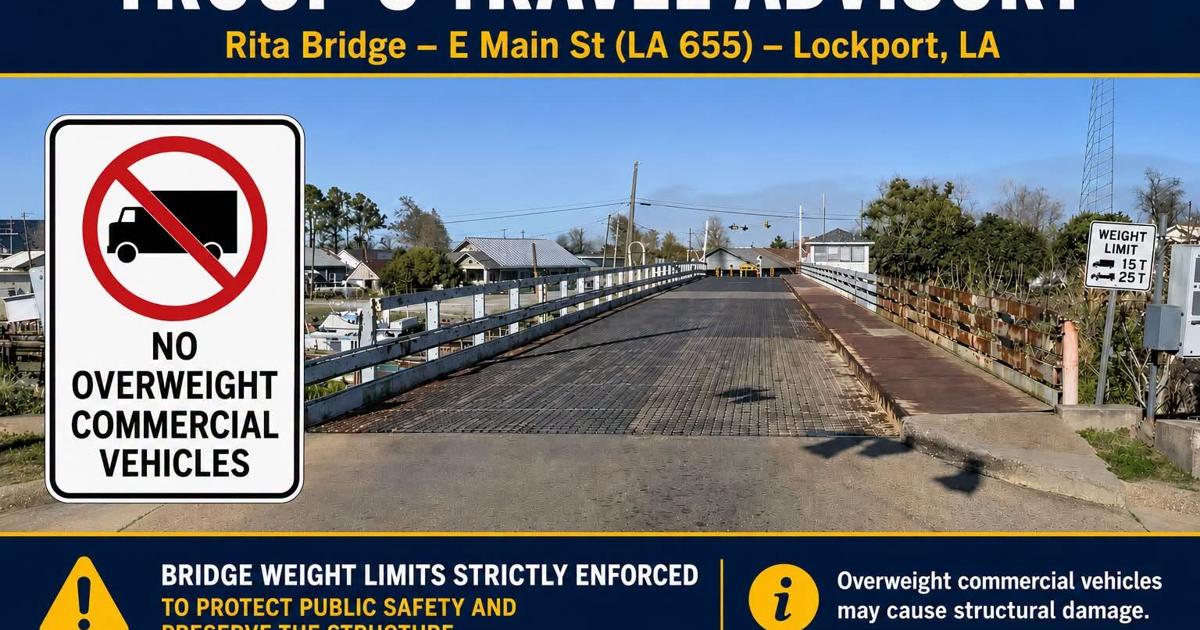Parish President gives update on Lockport Bridge