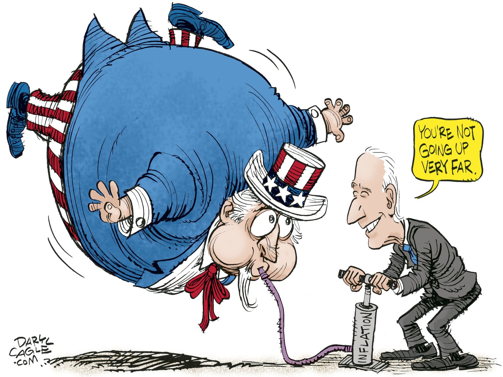 Inflation And Biden | Editorial Cartoons | Lagrandeobserver.com