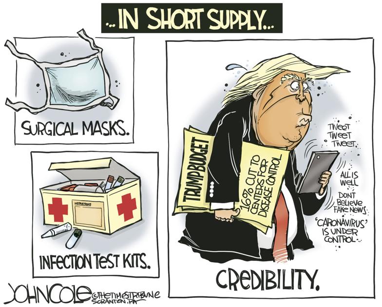 Trump and coronavirus | Editorial Cartoons | lagrandeobserver.com