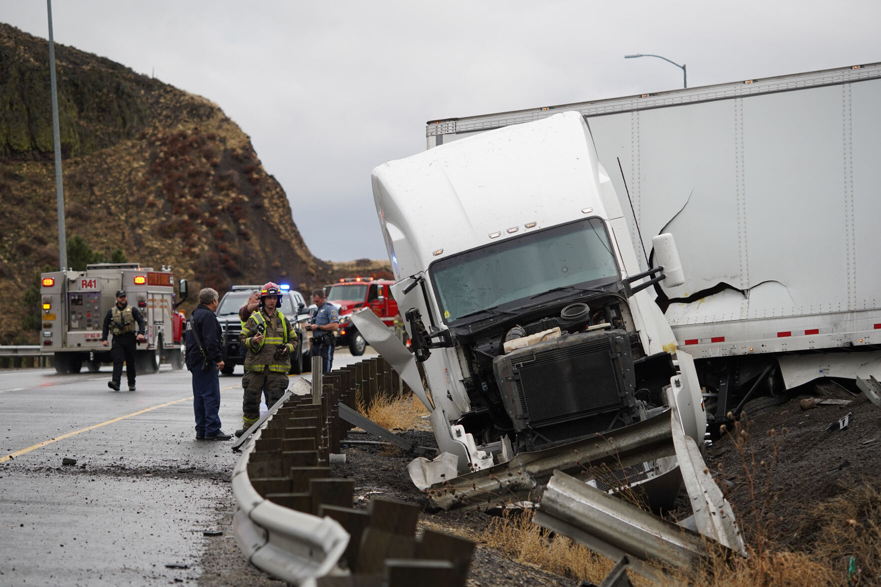 Truck crash forced closure of Interstate 84 | Local News 
