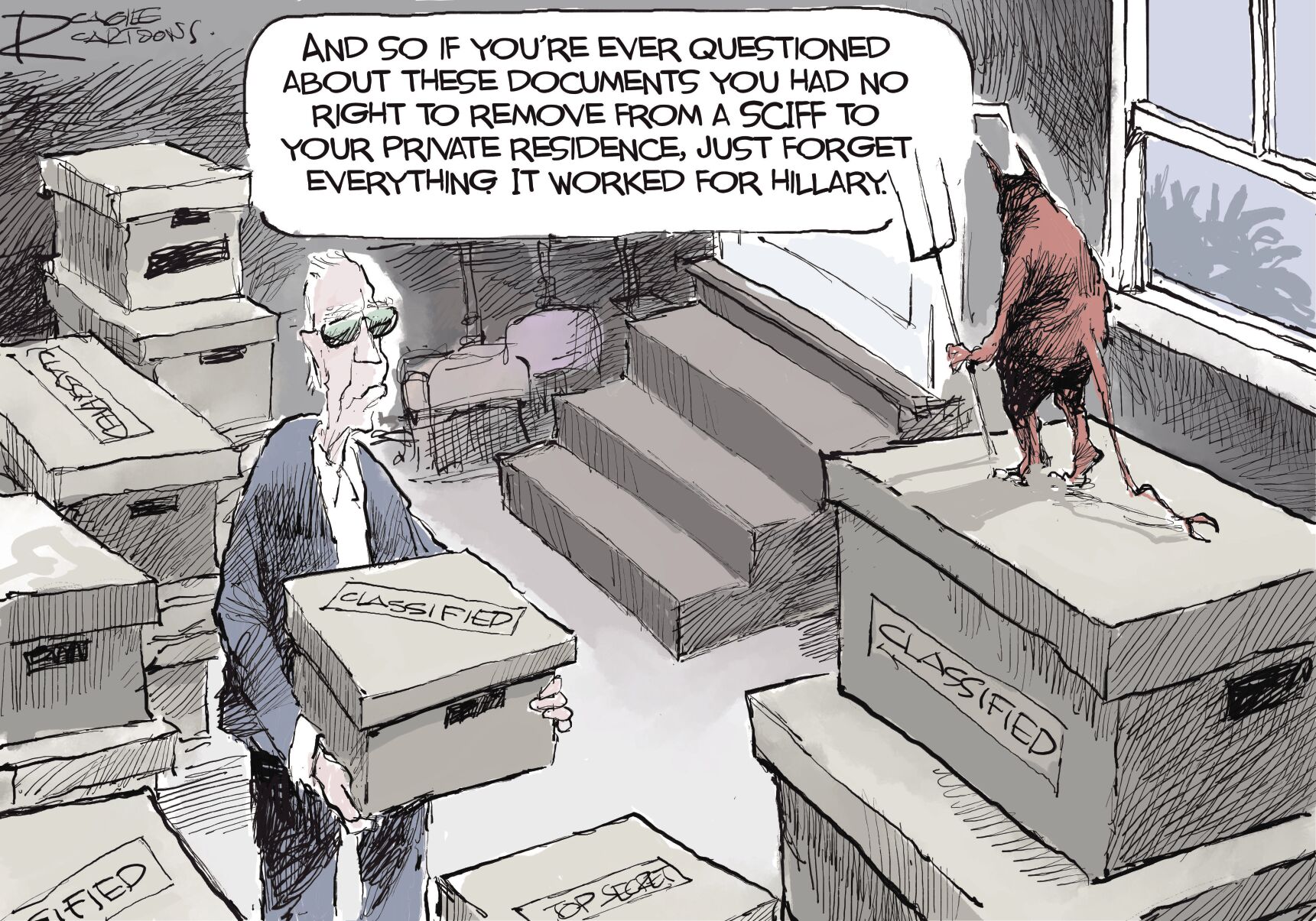 Biden Forgets | Editorial Cartoons | lagrandeobserver.com