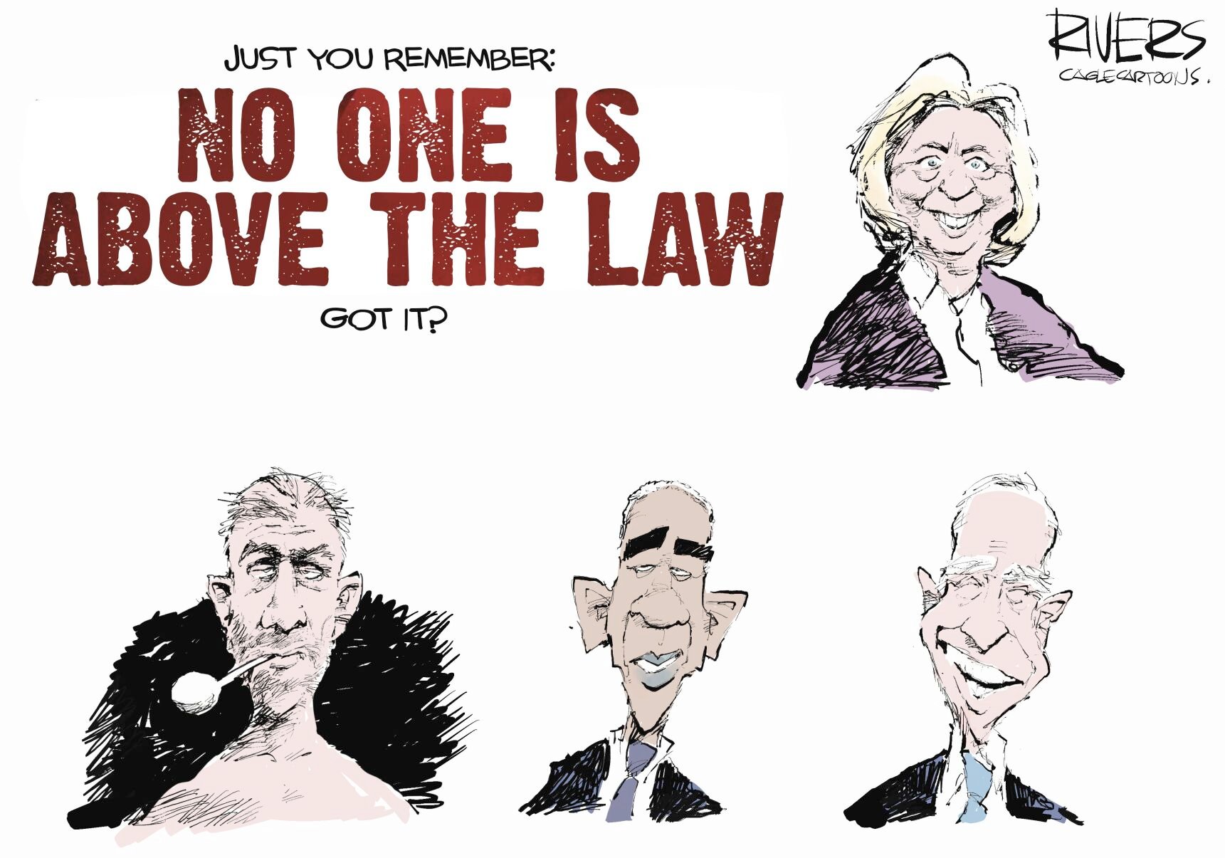 No One Above The Law | Editorial Cartoons | Lagrandeobserver.com